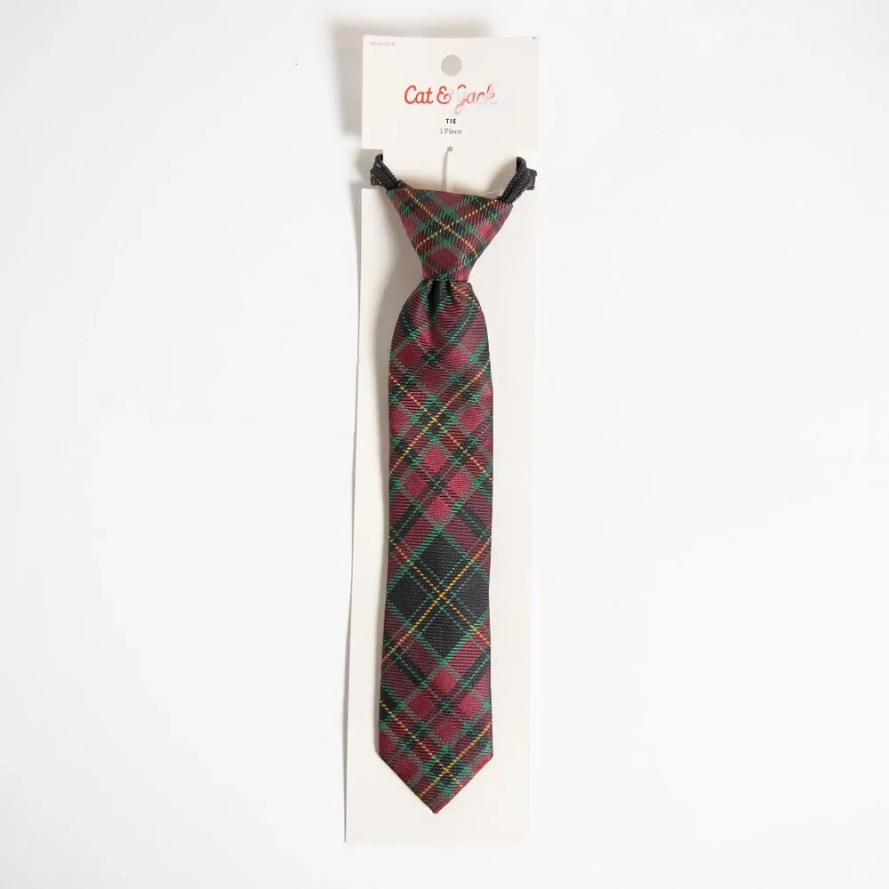 Cat & Jack Kids Plaid Tie One Size NWT